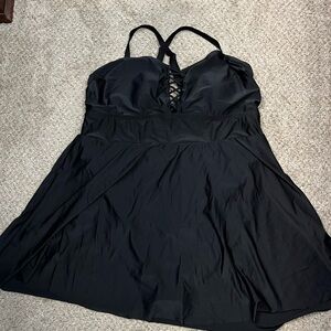 Torrid Black Swim Dress